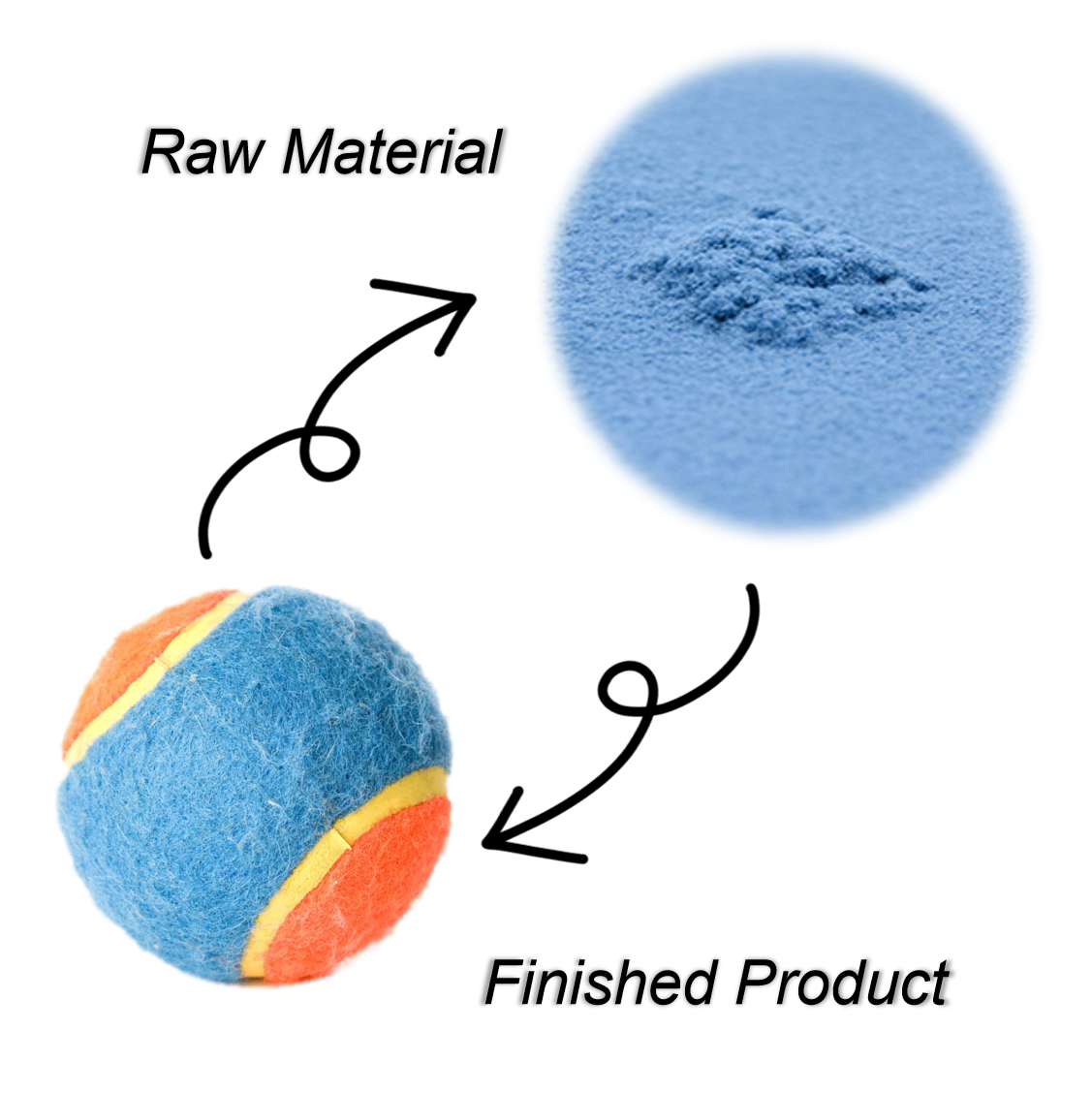 viscose regular flock powder