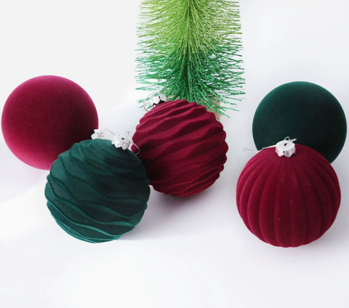 Christmas gift flocking