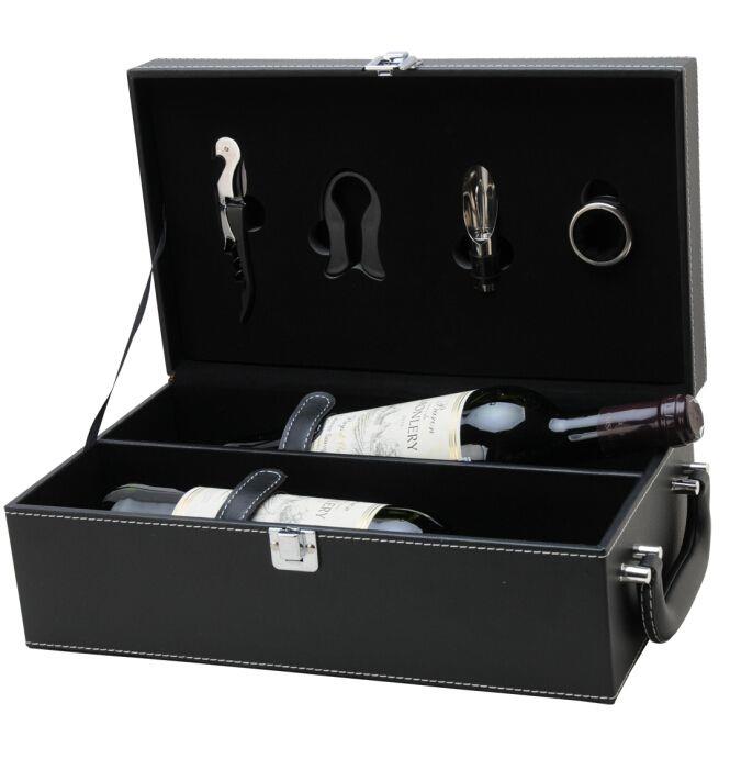 High-end red wine/tea boxes Flocking