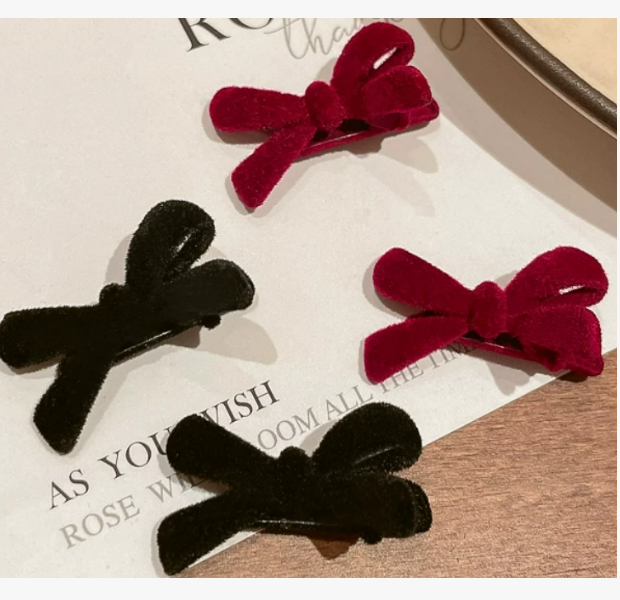Hair clip Flocking