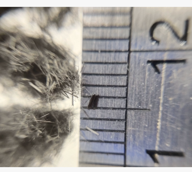 Conductive fiber filament